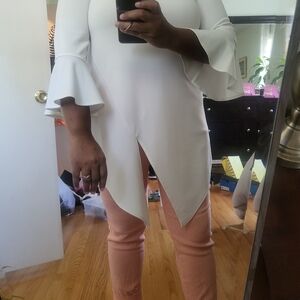 Banana Republic white blouse